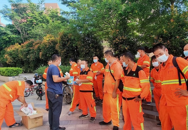 炎炎夏日，情係一線——夏季高溫“送清涼”活動