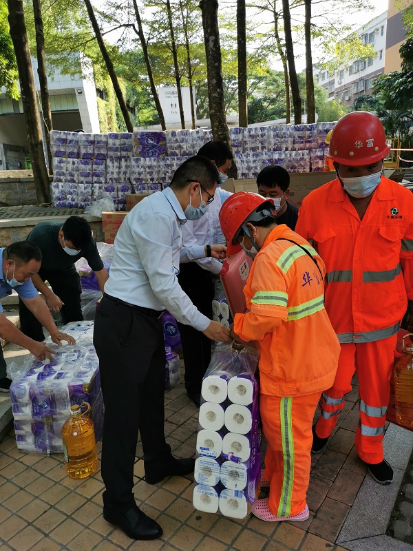 項目參加慶祝環衛工人節係列活動