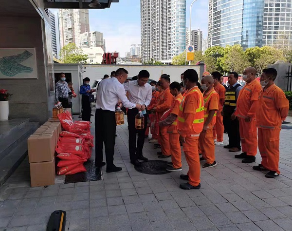 項目參加慶祝環衛工人節係列活動